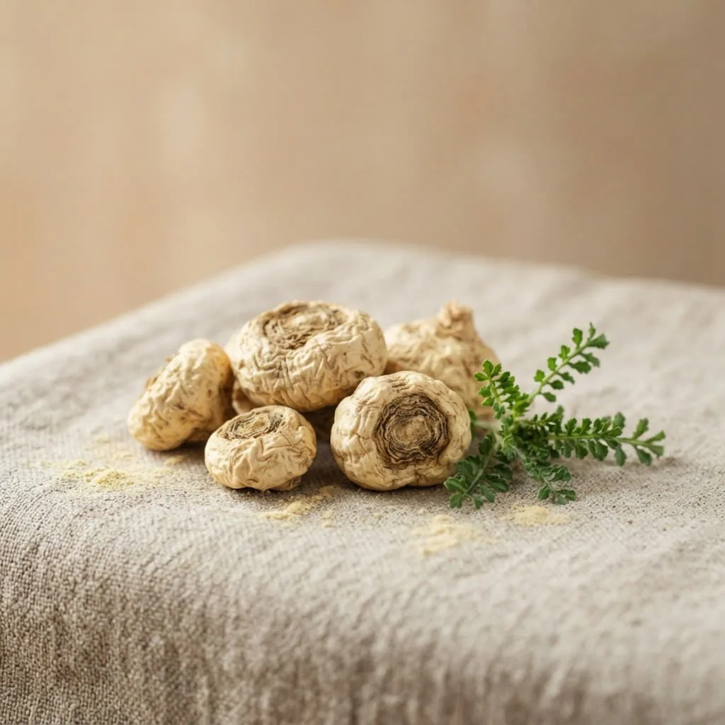 Raízes de maca peruana, ativo do Alphardente