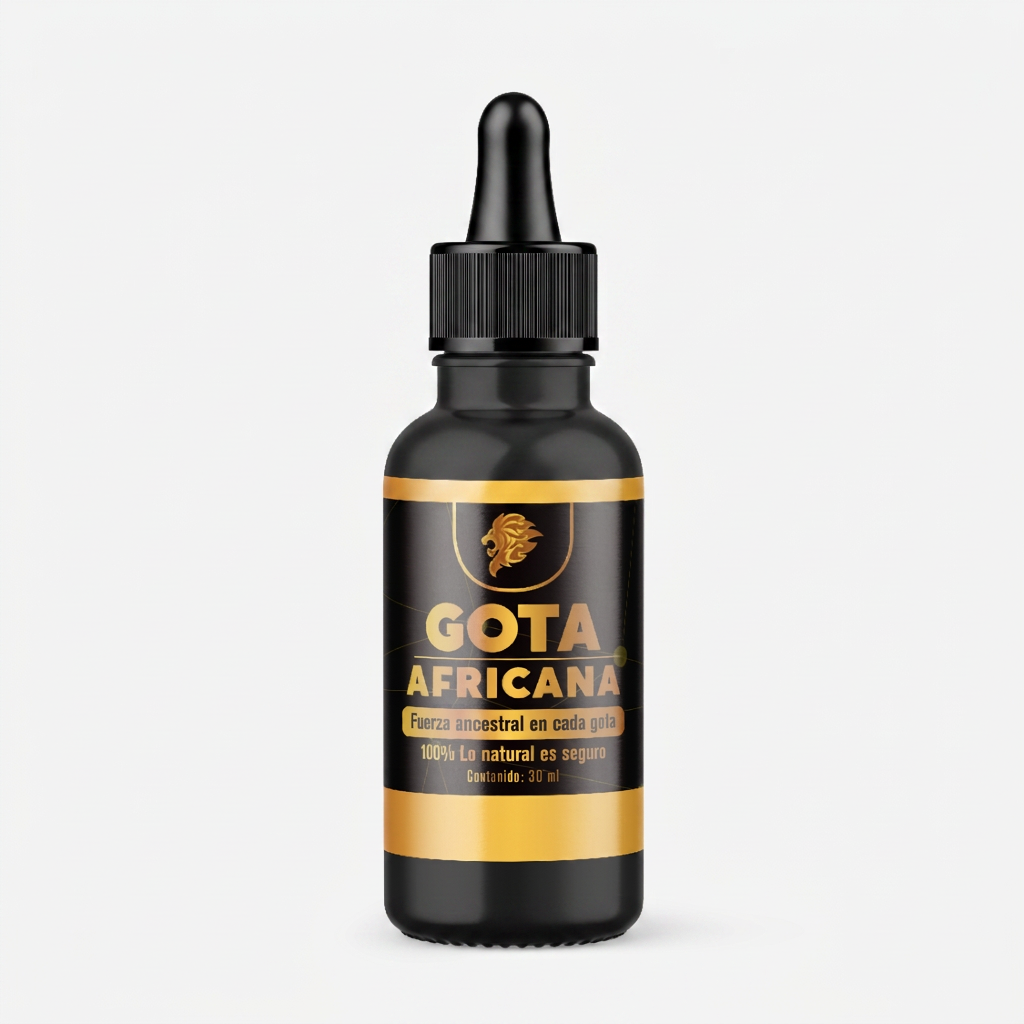 Frasco de Gota Africana de 30 ml y su composición