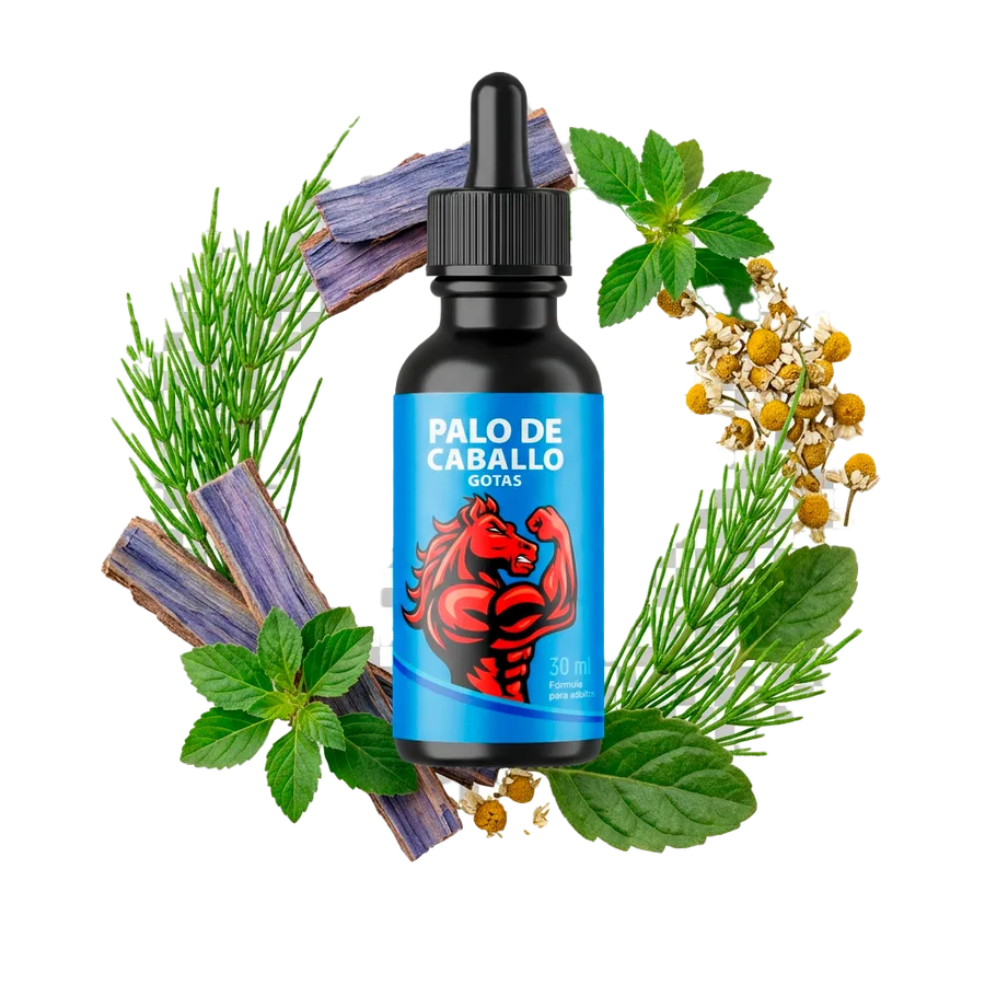 Frasco de Palo de Caballo Gotas de 30 ml con gotero